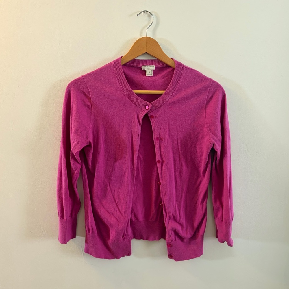 J Crew Pink Cardigan
